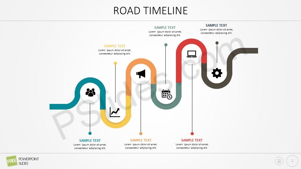 powerpoint timeline graphic