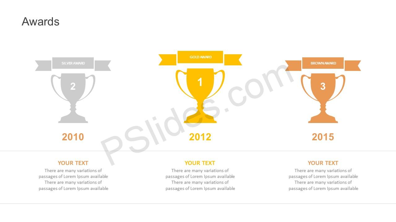 awards powerpoint template ppt award template