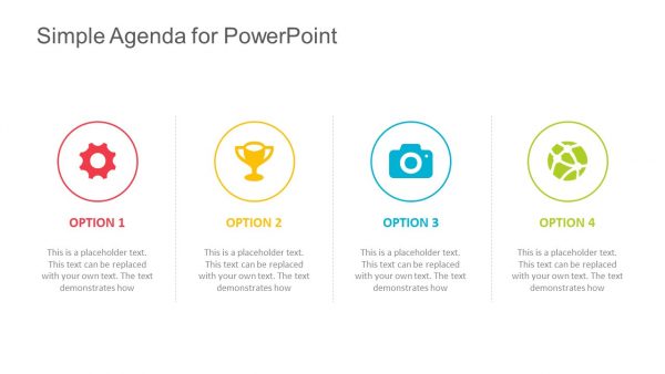 Free Simple Agenda Template for PowerPoint