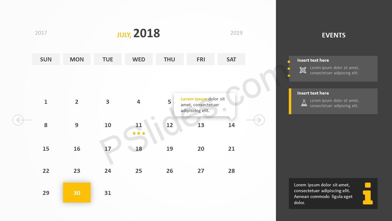 powerpoint calendar template 2018 free 2018 calendar powerpoint template pslides powerpoint calendar template 2018 free 2018 calendar powerpoint template pslides